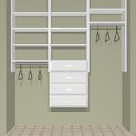 72" closet
cost  approx.  $490 installed
cost for KIT  approx.   $390. + tax
Drawers are an additional $100. each
